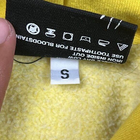 Half Evil 333 x Faze Clan High Rollers Dice Yellow Hoodie Pullover Sz Small - Picture 13 of 13